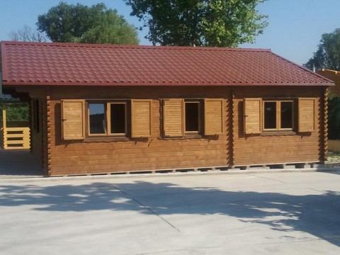 Casetta in legno 6x10 mt.