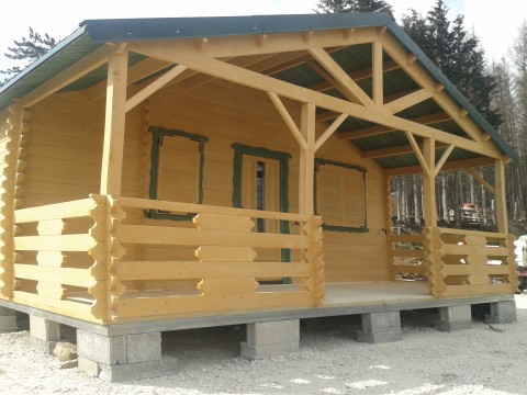 Casetta in legno 6x8 mt.