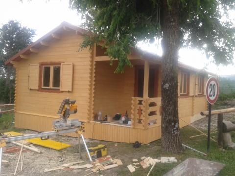 Casetta in legno 6x10 mt.