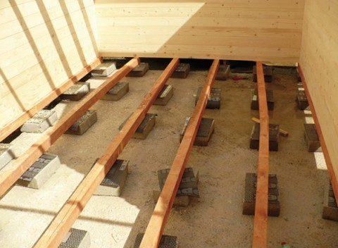 Basamenti per case in legno