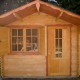 Casa in legno di abete 3x3 mt.