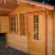 Casa in legno di abete 3x3 mt.