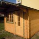 Casa in legno di abete 3x3 mt.