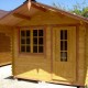 Casa in legno di abete 3x3 mt.
