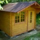 Casa in legno di abete 3x3 mt.