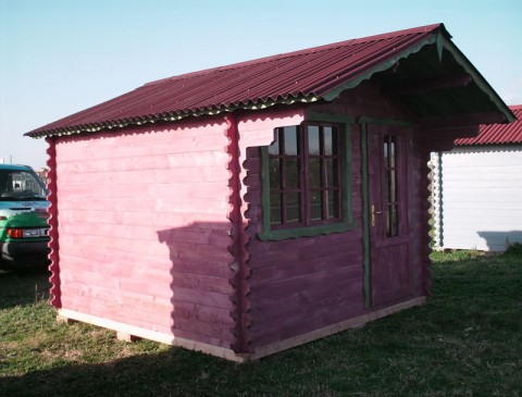 Casa in legno di abete 3x3 mt.