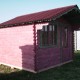 Casa in legno di abete 3x3 mt.