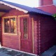 Casa in legno di abete 3x3 mt.