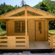 Casa in legno di abete 4x6 mt.