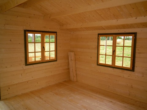 Casa in legno di abete 4x6 mt.