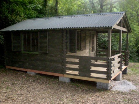 Casa in legno di abete 4x6 mt.