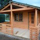 Casa in legno di abete 4x6 mt.