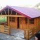 Casa in legno di abete 5x7 mt.