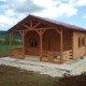 Casa in legno di abete 6x10 mt.