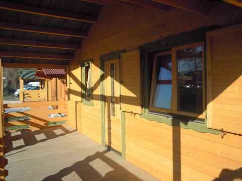 Casa in legno di abete 6x8 mt.