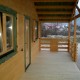 Casa in legno di abete 7x7 mt.