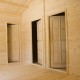 Casa in legno di abete 7x7 mt.
