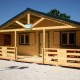 Casa in legno di abete 7x9 mt.