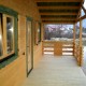 Casa in legno di abete 7x9 mt.